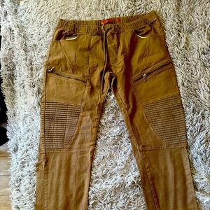 Mens Khaki joggers